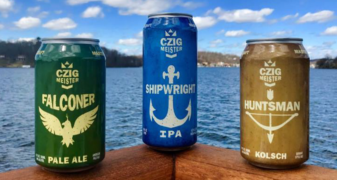 An example of the beer available on the Lake Hopatcong Cruises.