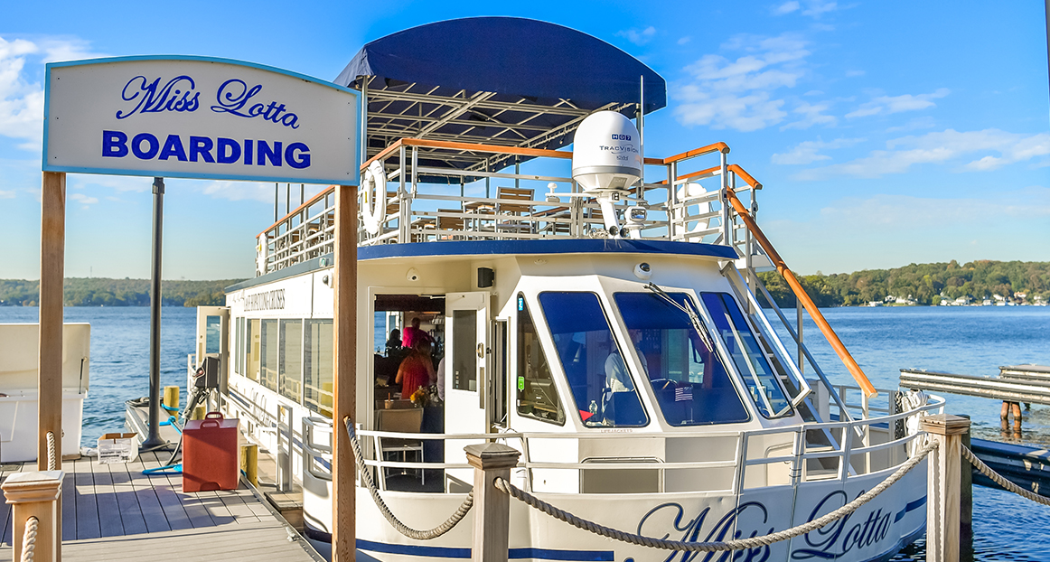 Boarding dock for Lake Hopatcong Cruises